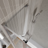 Душевой уголок BELBAGNO LUCE-A-22-80+25-C-Cr