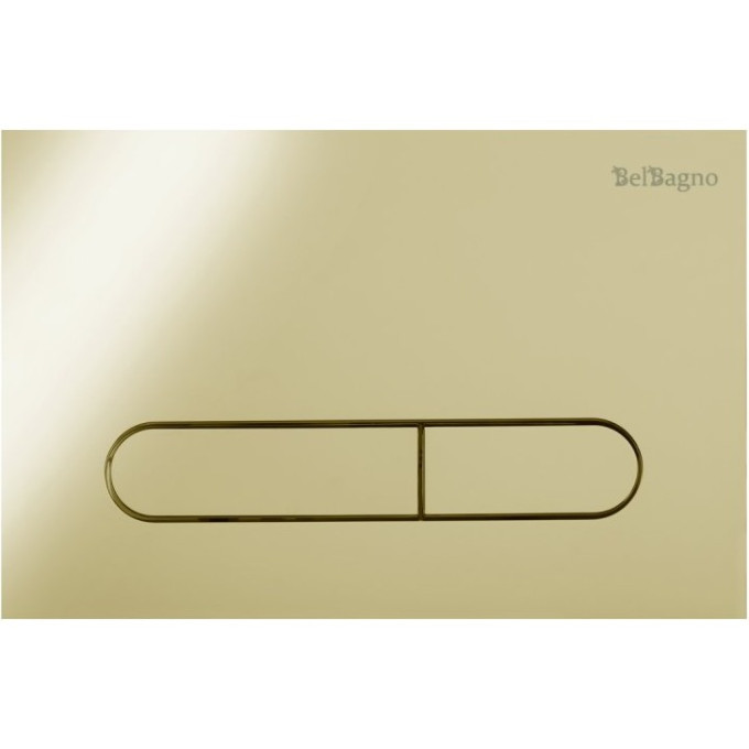 Кнопка смыва BELBAGNO BB008-PR-ORO