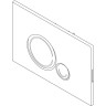 Кнопка смыва BELBAGNO BB018-SR-ORO