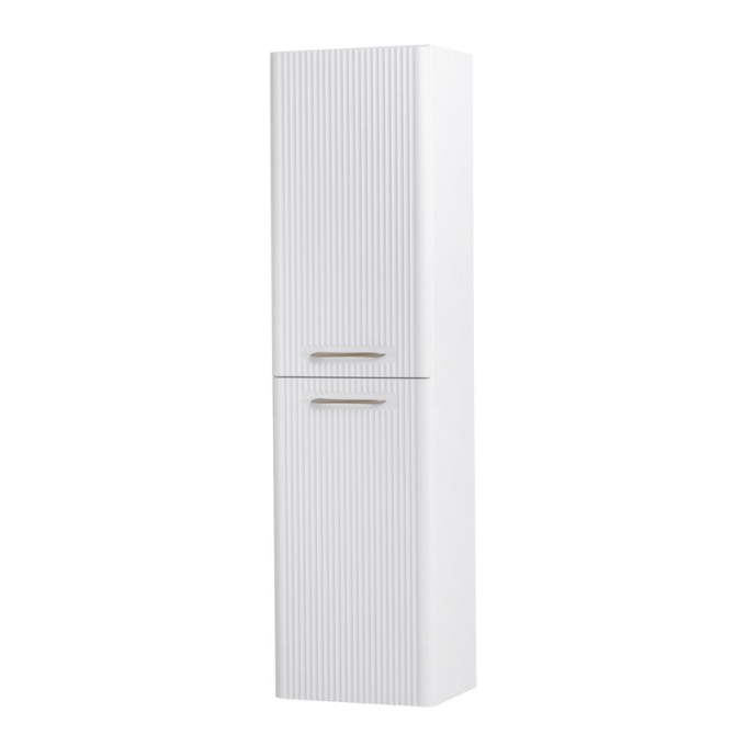 Шкаф подвесной BELBAGNO DUE-1500-2A-SC-BL-P Bianco Lucido