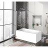Шторка на ванну BELBAGNO UNO-V-1-75/150-C-Cr