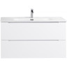 Тумба Bianco Lucido 99,6 см BELBAGNO ETNA ETNA-1000-2C-SO-BL-P