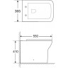 Унитаз BELBAGNO BB248CBR