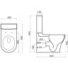 Унитаз BELBAGNO BB343CPR